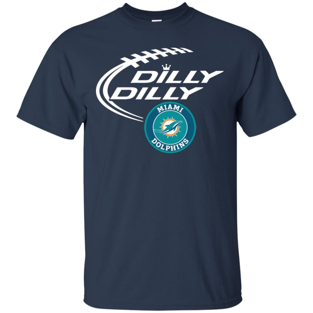 Dilly Dilly Miami Dolphins Nfl Football Men T-Shirt