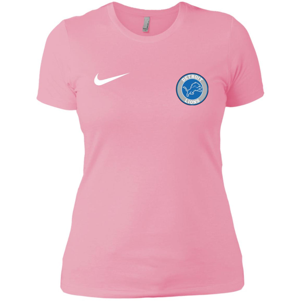 Nike Destroit Lions Nfl Football Women T-Shirt
