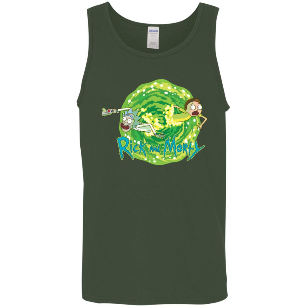 Rick And Morty Multidimensional Travel Men Tank Top
