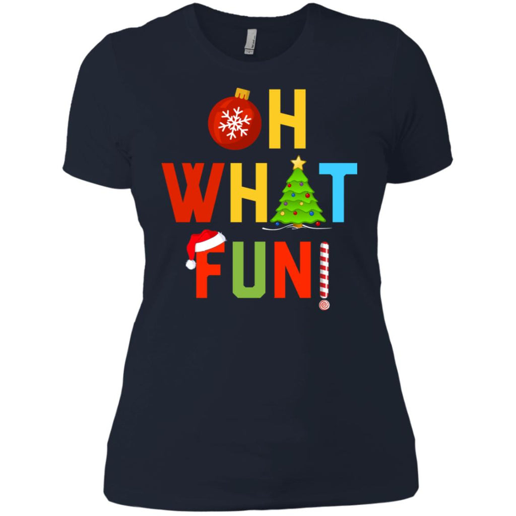 Oh What Fun Merry Christmas Women T-Shirt