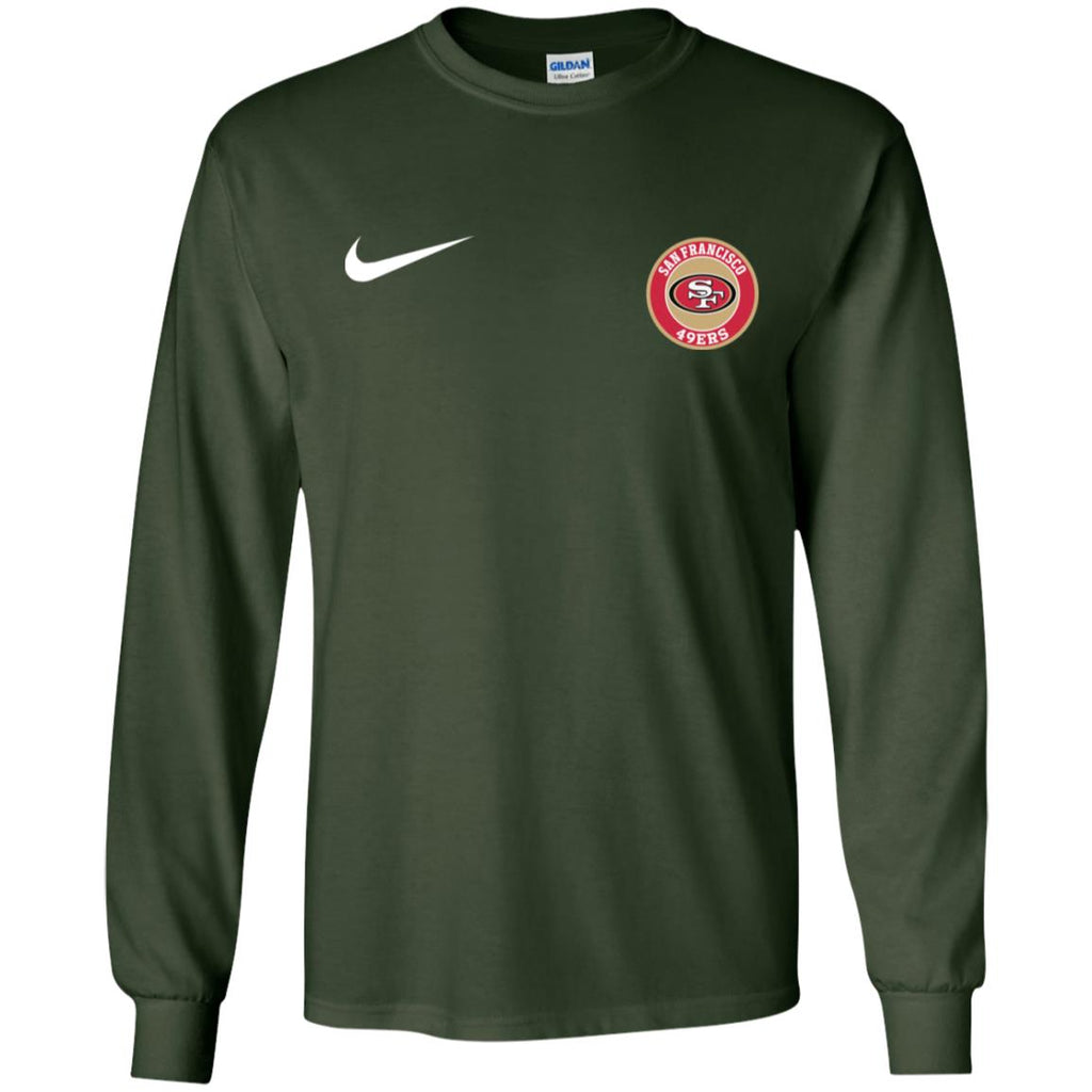 Nike San Francisco 49ers Nfl Football Men Long SLeeve Shirt