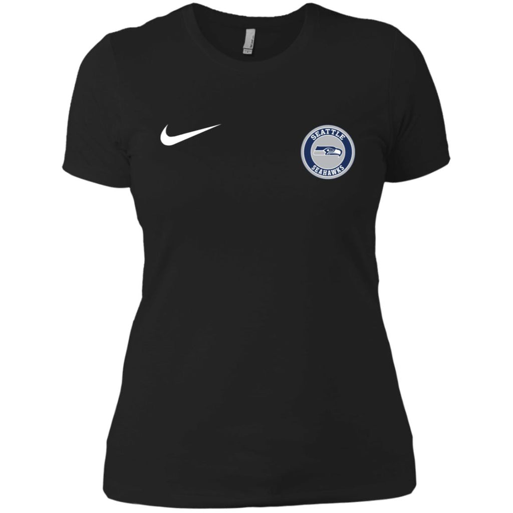 Nike Seatle Seahawk Nfl Football Women T-Shirt