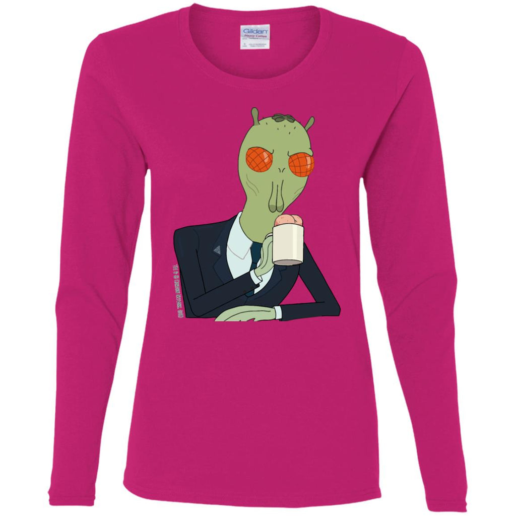 Rick And Morty Cornvelious Daniel Women Long Sleeve Shirt