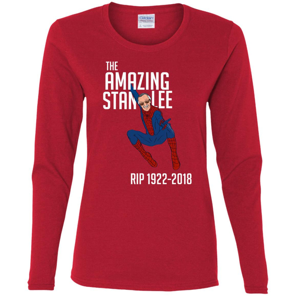 The Amazing Stan Lee Women Long Sleeve Shirt