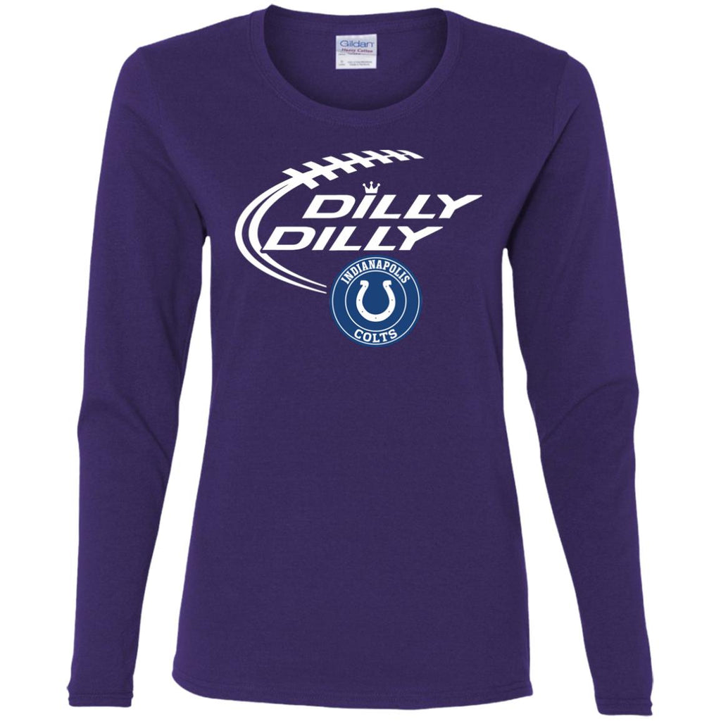 Dilly Dilly Indianapolis Colts Nfl Football Women Long Sleeve Shirt