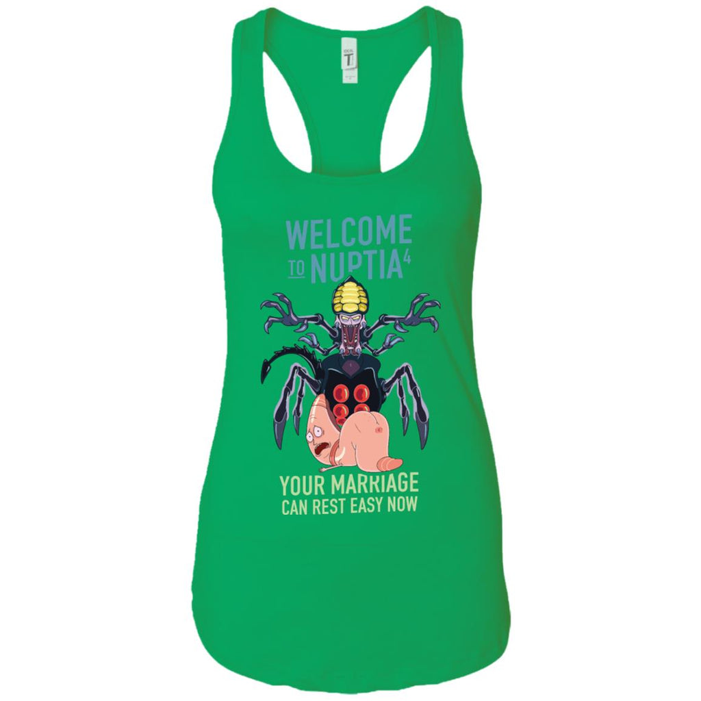 Rick And Morty Welcome To Nuptia Women Tank