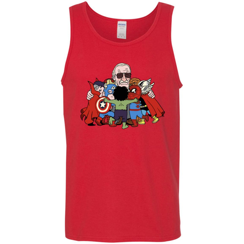 Stan Lee Shirt - Father Of Super Heroes Men Tank Top