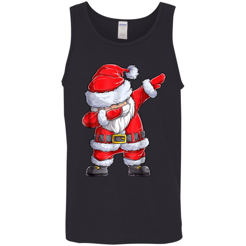 Dabbing Santa Shirt Christmas Boys Kids Men Xmas Gifts Tees Men Tank Top
