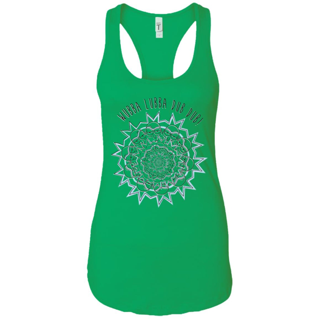 Rick And Morty Wubba Lubba Dub Dub Slogan Women Tank