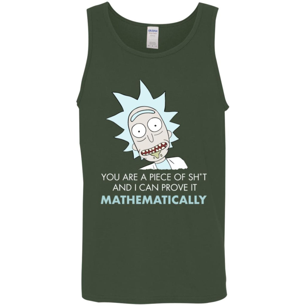 Rick And Morty Mathematical Proof Quote Men Tank Top
