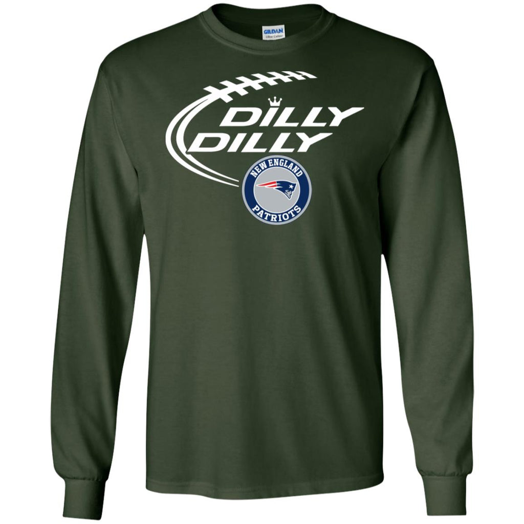 Dilly Dilly New England Patriots Nfl Football Men Long SLeeve Shirt