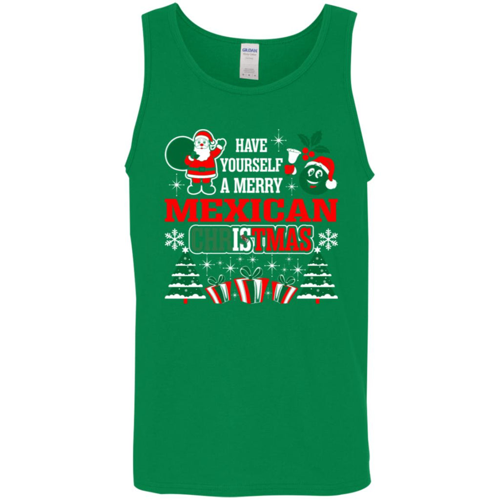 Have Yourself A Merry Mexican Christmas Men Tank Top