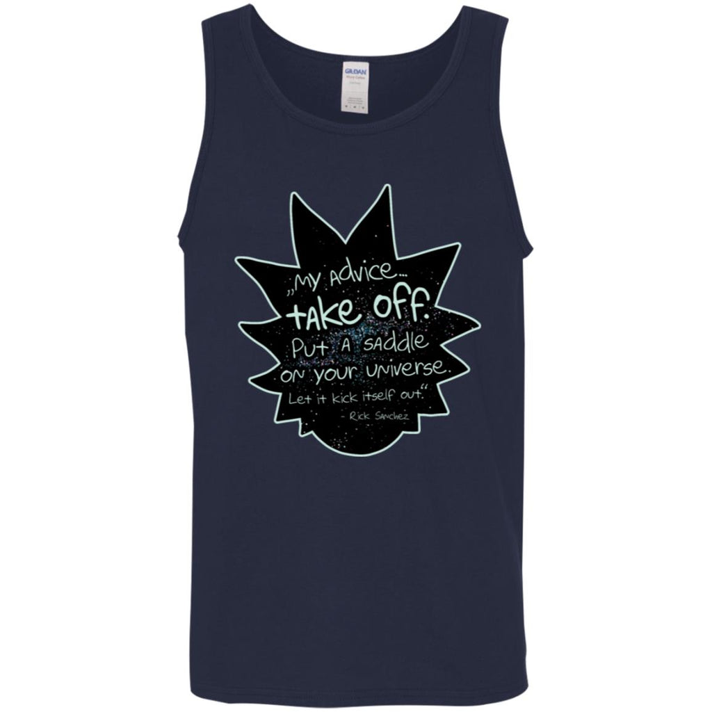 Rick And Morty My Advice  Take Off Men Tank Top