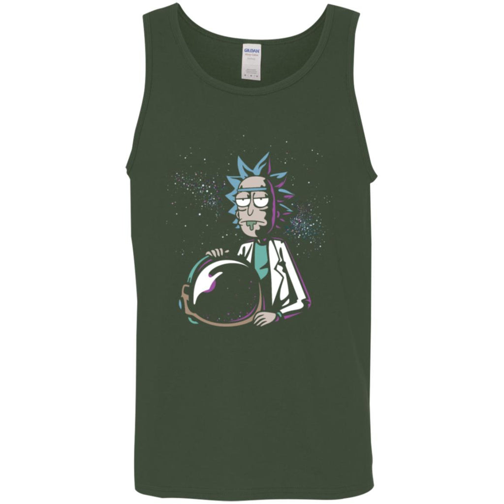 Rick And Morty Astronaut Helmet Men Tank Top