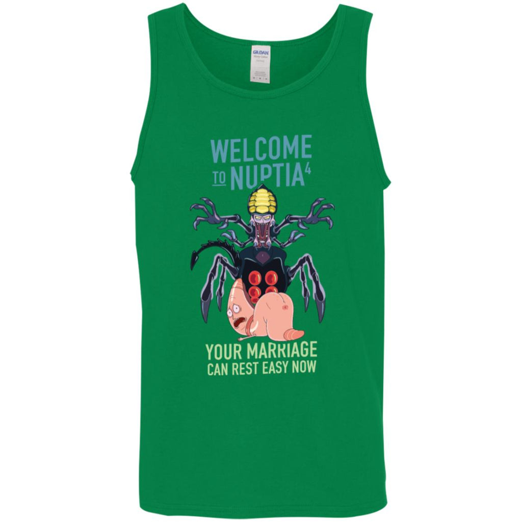 Rick And Morty Welcome To Nuptia Men Tank Top
