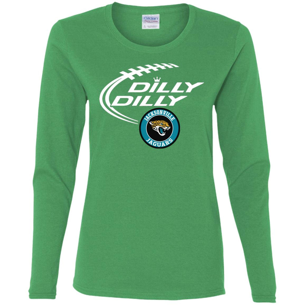 Dilly Dilly Jacksonville Jaguars Nfl Football Women Long Sleeve Shirt