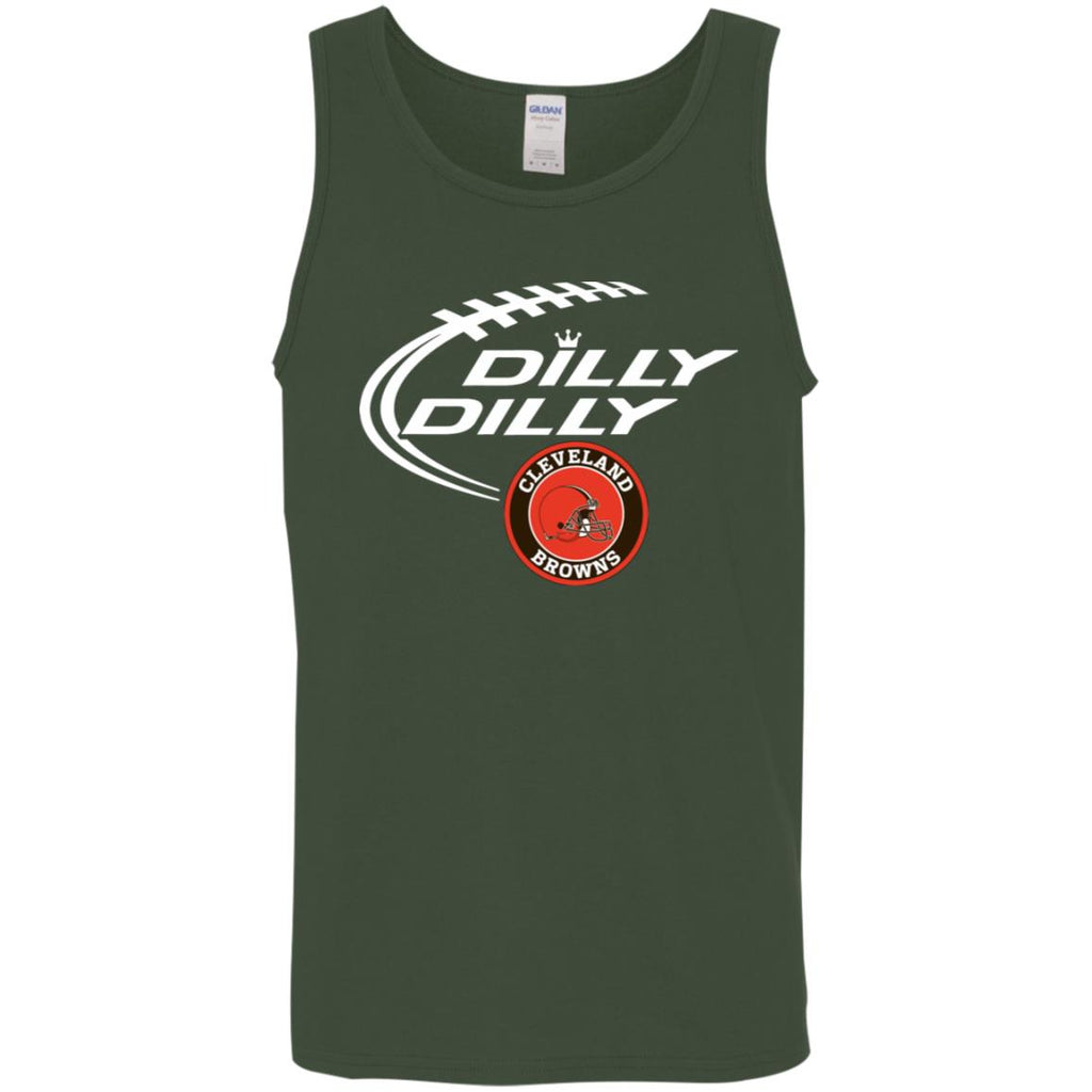 Dilly Dilly Cleverlan Browns Nfl Football Men Tank Top
