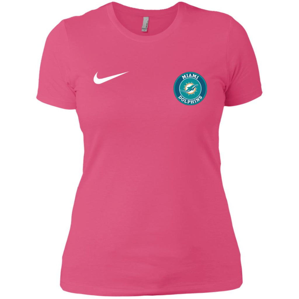 Nike Miami Dolphins Nfl Football Women T-Shirt
