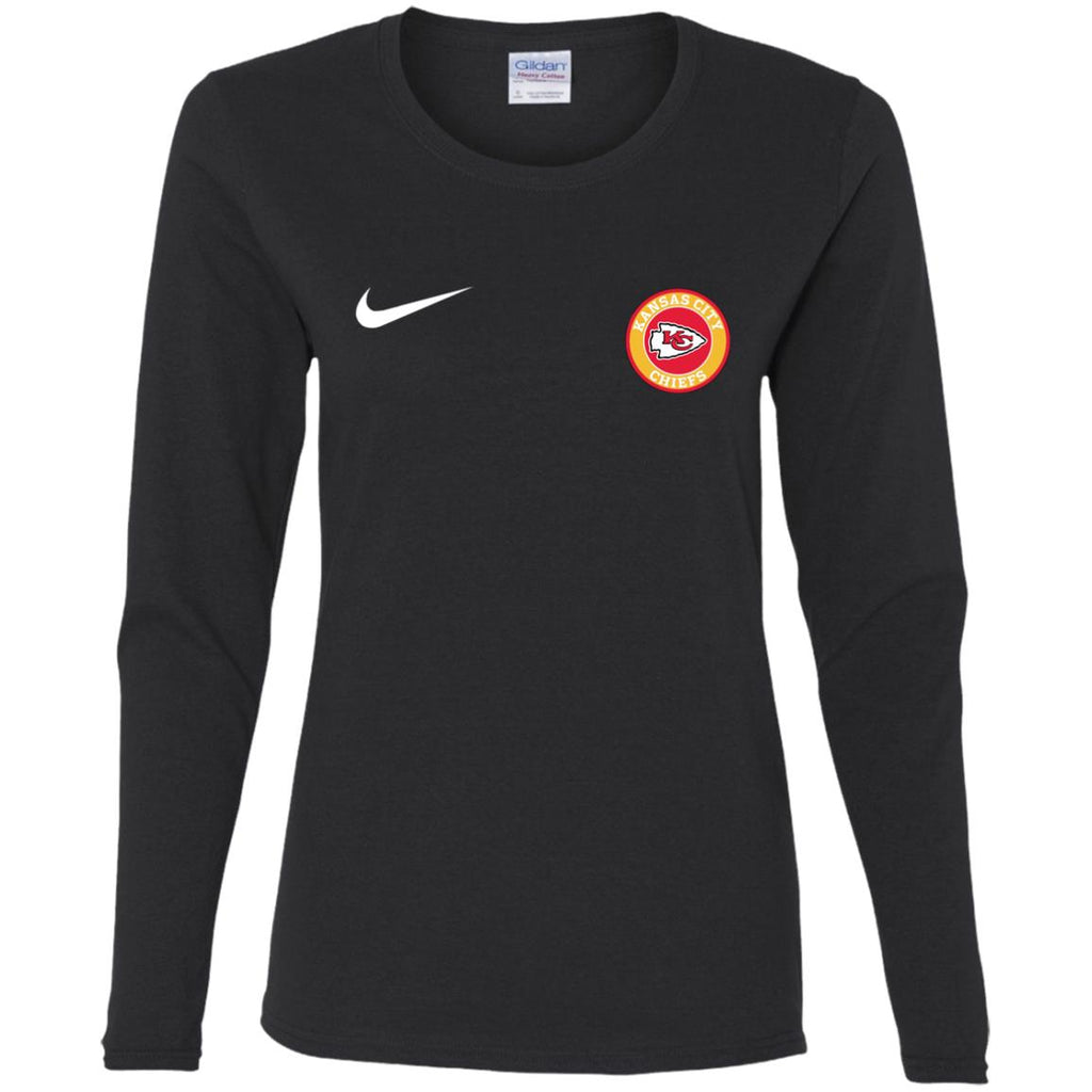 Nike Kansas City Chiefs Nfl Football Women Long Sleeve Shirt