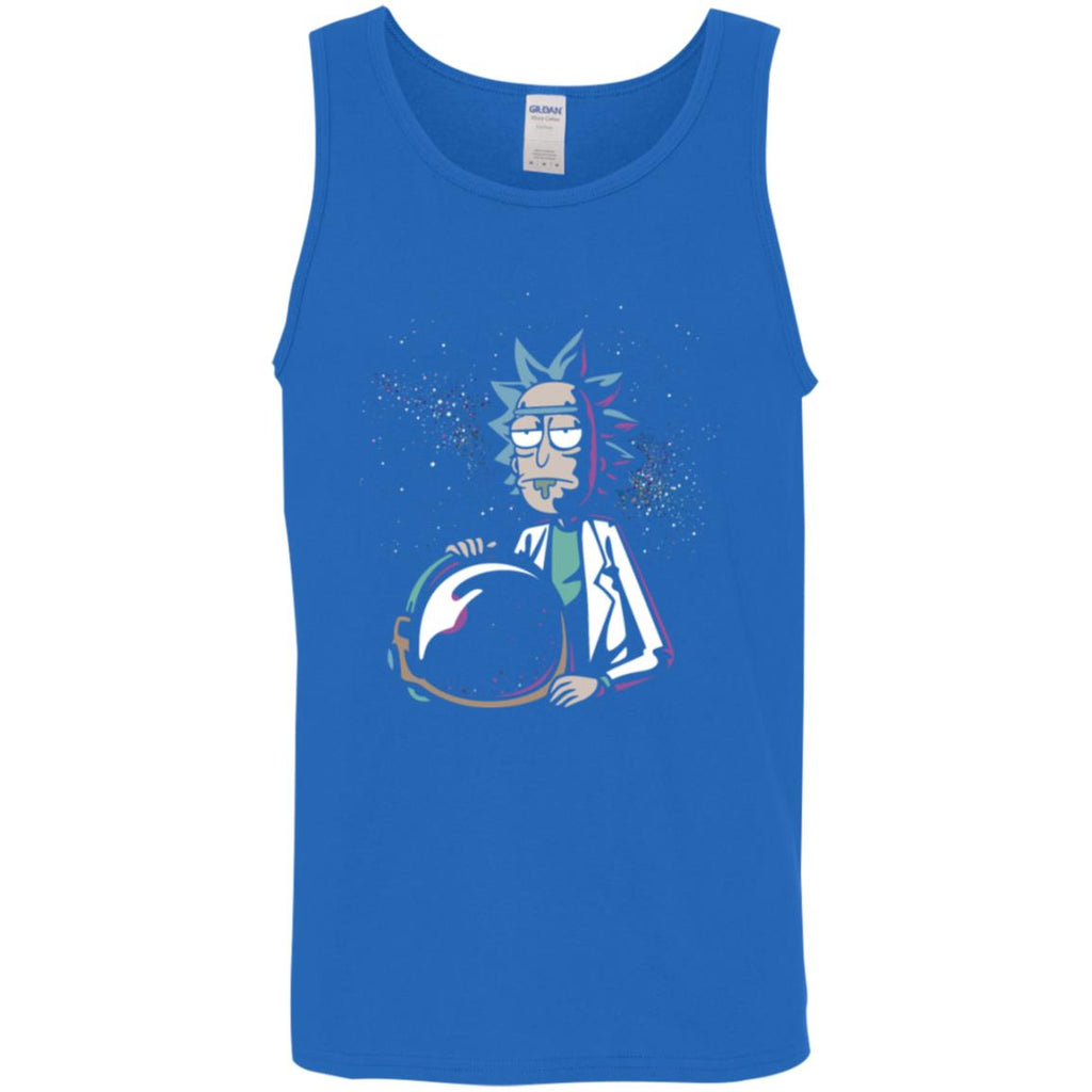 Rick And Morty Astronaut Helmet Men Tank Top