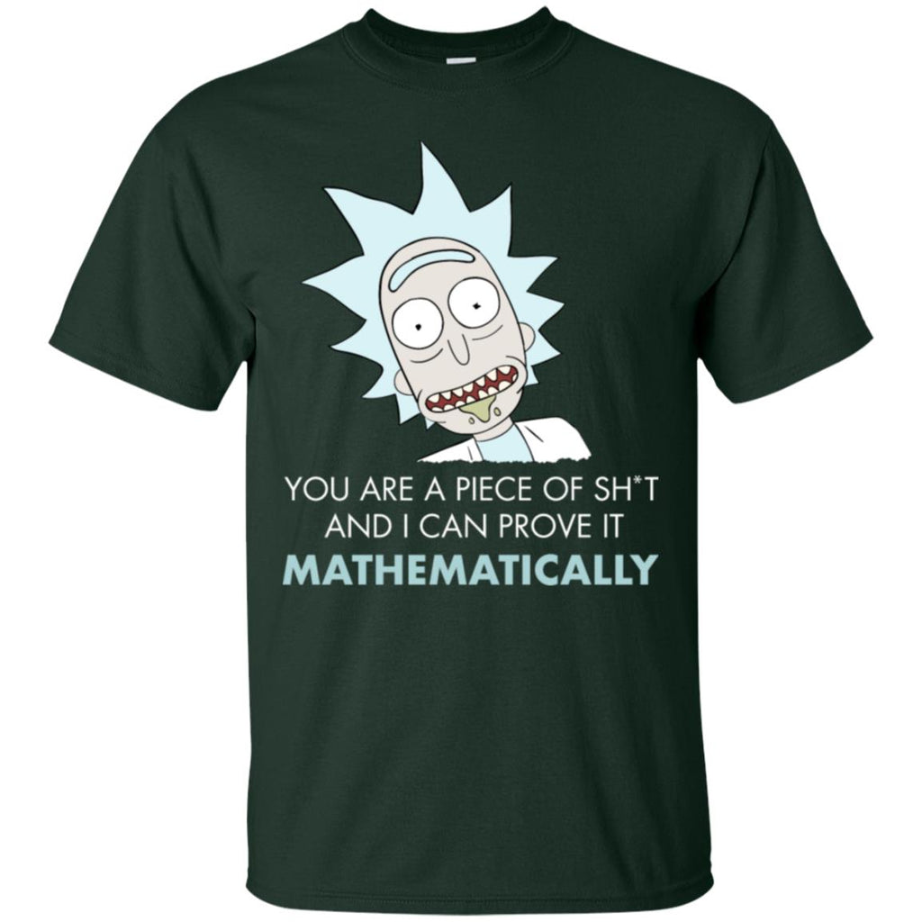 Rick And Morty Mathematical Proof Quote Men T-Shirt