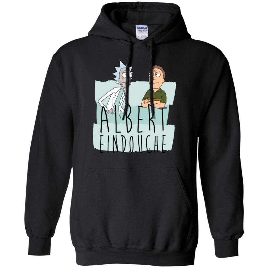 Rick And Morty Albert Eindouche Parody Men Pullover Hoodie