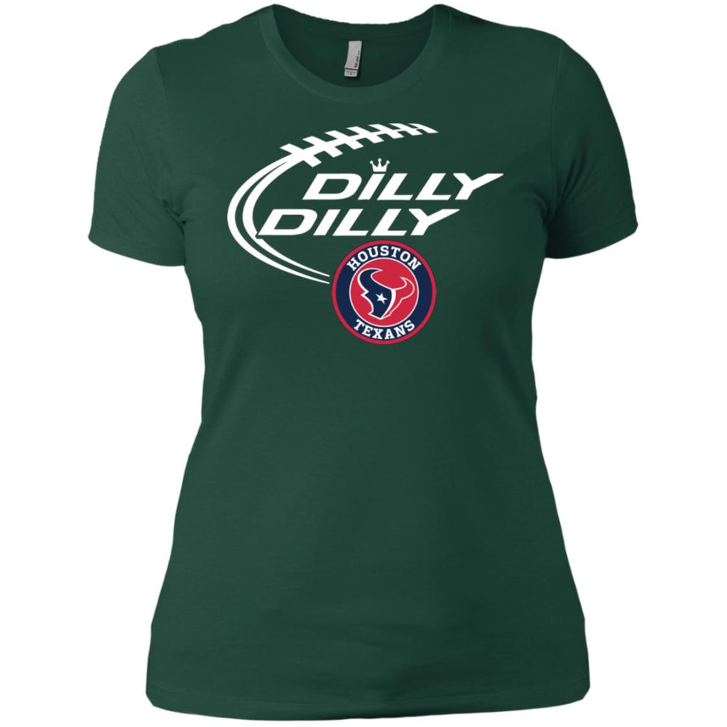 Dilly Dilly Houston Texans Nfl Football Women T-Shirt