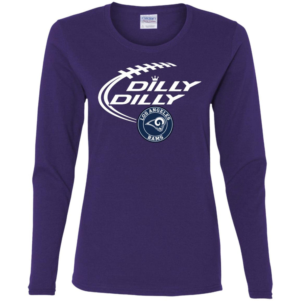 Dilly Dilly Los Angeles Rams Nfl Football Women Long Sleeve Shirt