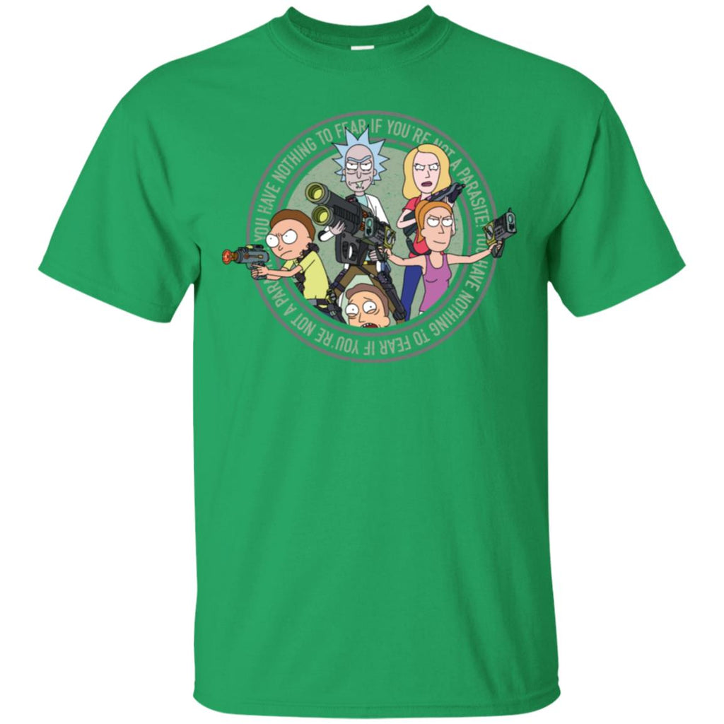 Rick And Morty And The Smith Family Men T-Shirt