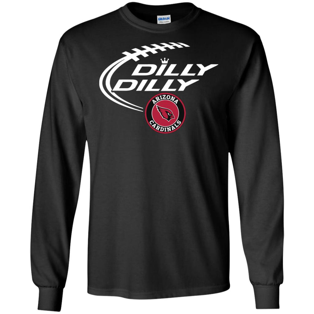 Dilly Dilly Arizona Cardinals Nfl Football Men Long SLeeve Shirt
