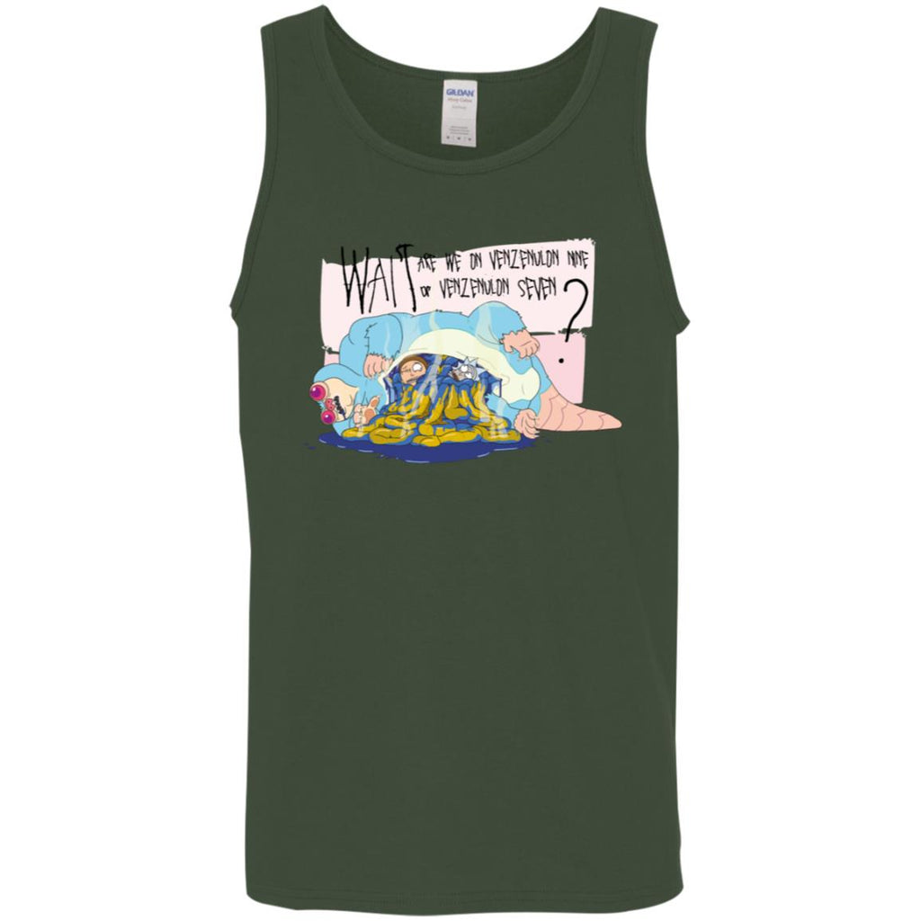Ricky And Morty Which Venzenulon Are We On Men Tank Top