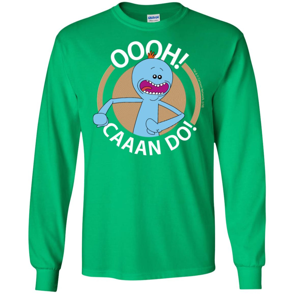 Rick And Morty Mr Meeseeks Oooh Caaan Do Mug Men Long SLeeve Shirt