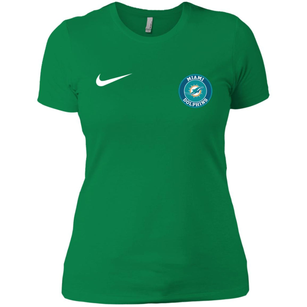 Nike Miami Dolphins Nfl Football Women T-Shirt
