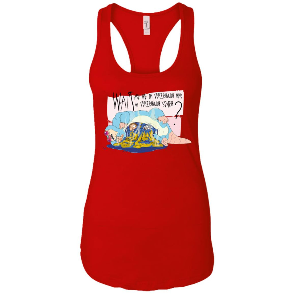 Ricky And Morty Which Venzenulon Are We On Women Tank