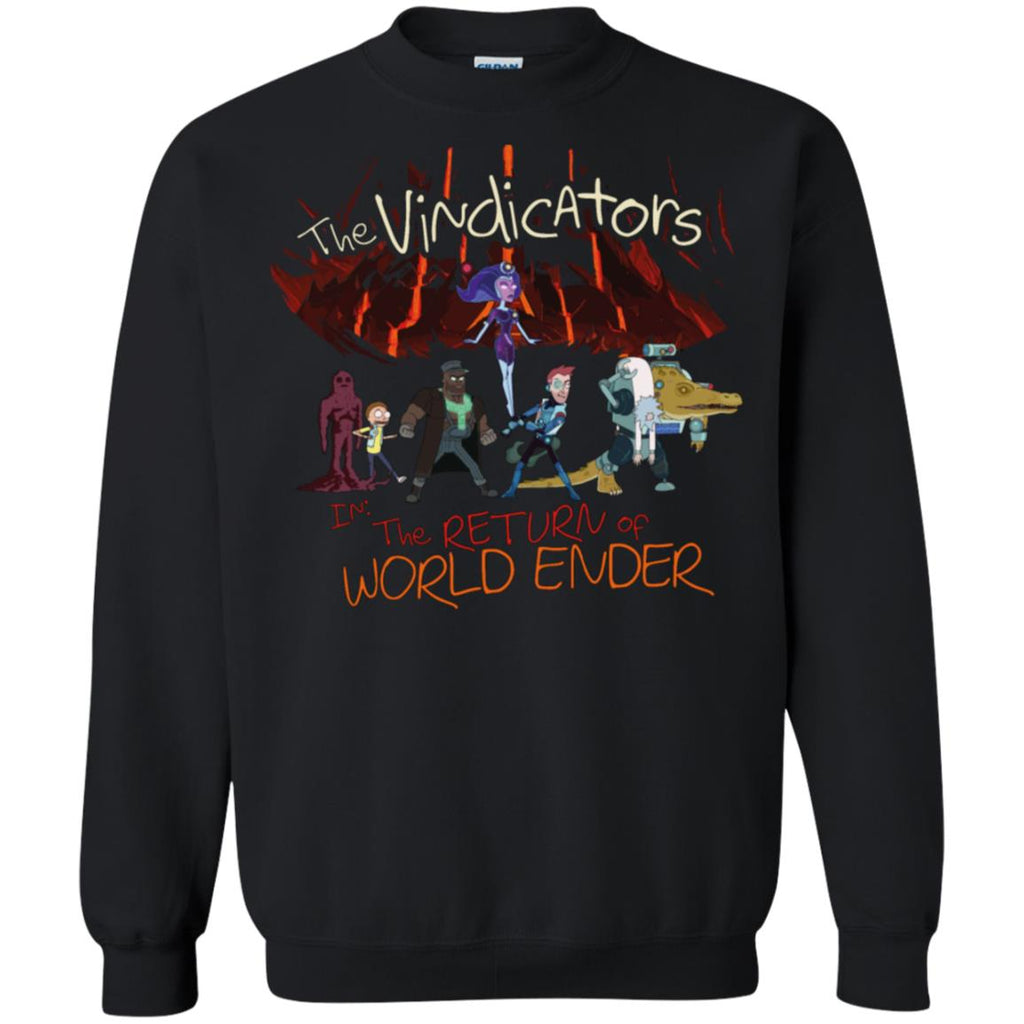 Rick And Morty The Vindicators Unisex Crewneck Pullover Sweatshirt