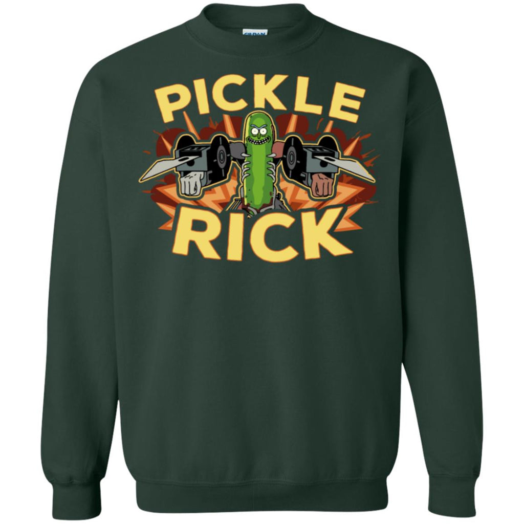 Rick And Morty Pickle Rick Unisex Crewneck Pullover Sweatshirt