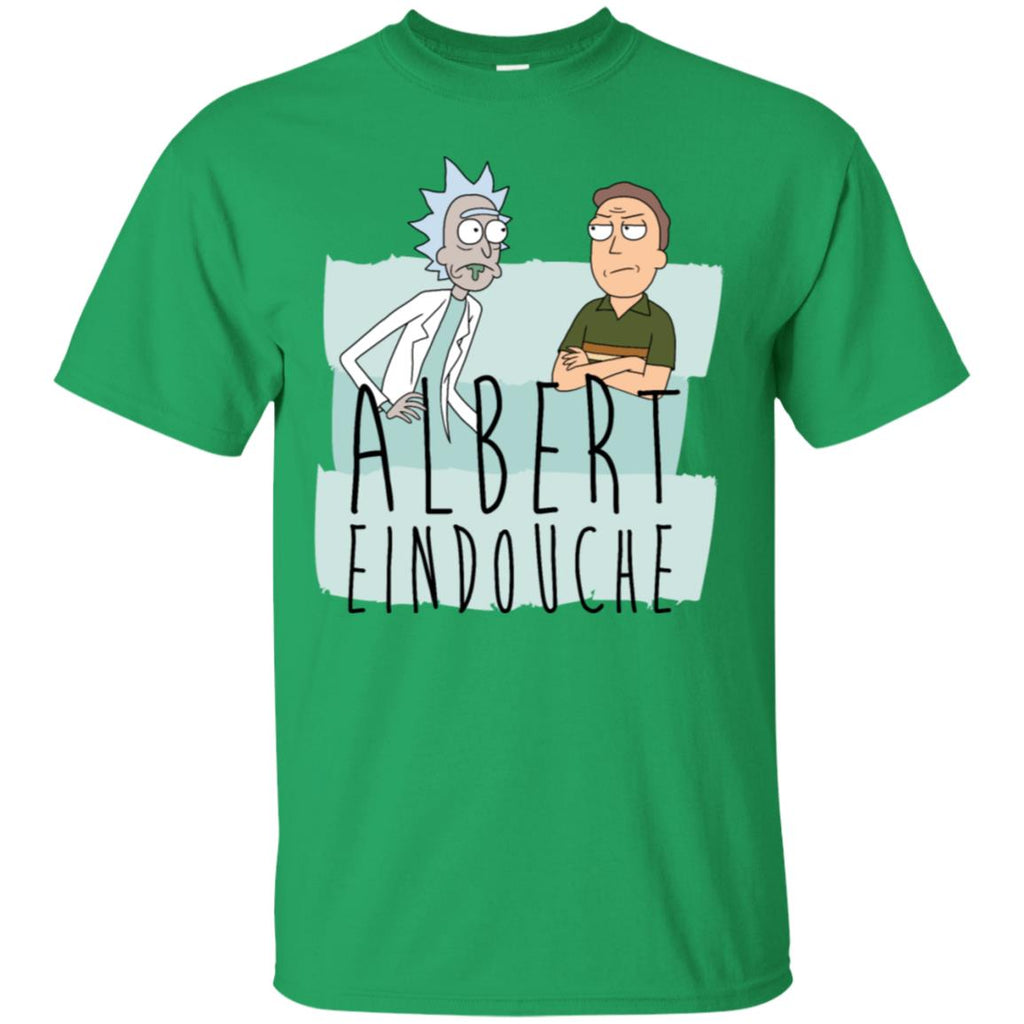 Rick And Morty Albert Eindouche Parody Men T-Shirt