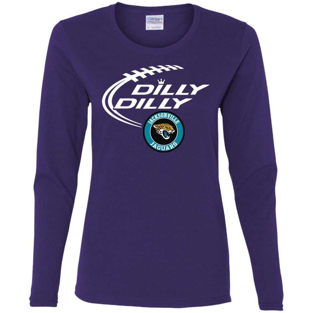 Dilly Dilly Jacksonville Jaguars Nfl Football Women Long Sleeve Shirt