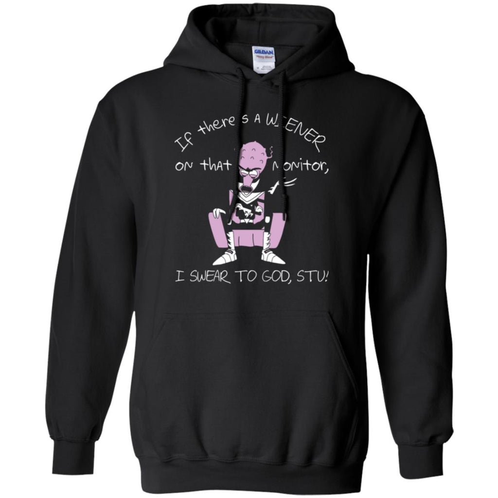 Rick And Morty If There's A Wiener Men Pullover Hoodie