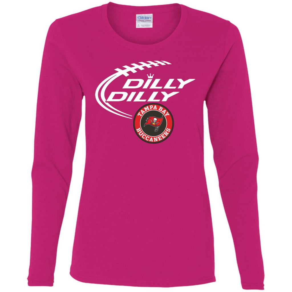Dilly Dilly Tampa Bay Buccaneers Nfl Football Women Long Sleeve Shirt
