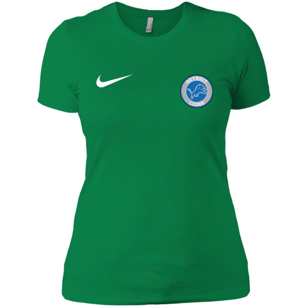 Nike Destroit Lions Nfl Football Women T-Shirt
