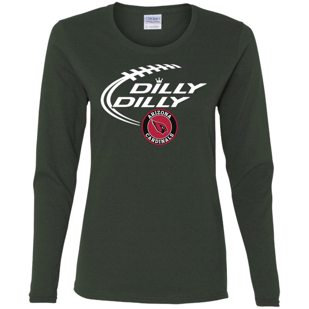 Dilly Dilly Arizona Cardinals Nfl Football Women Long Sleeve Shirt