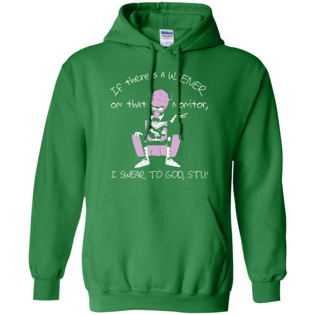 Rick And Morty If There's A Wiener Men Pullover Hoodie