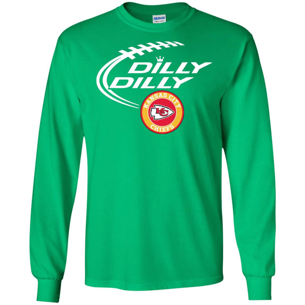 Dilly Dilly Kansas City Chiefs Nfl Football Men Long SLeeve Shirt