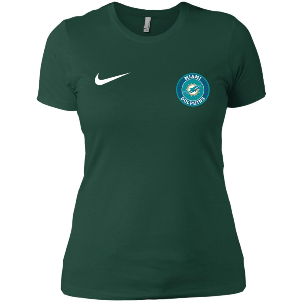 Nike Miami Dolphins Nfl Football Women T-Shirt