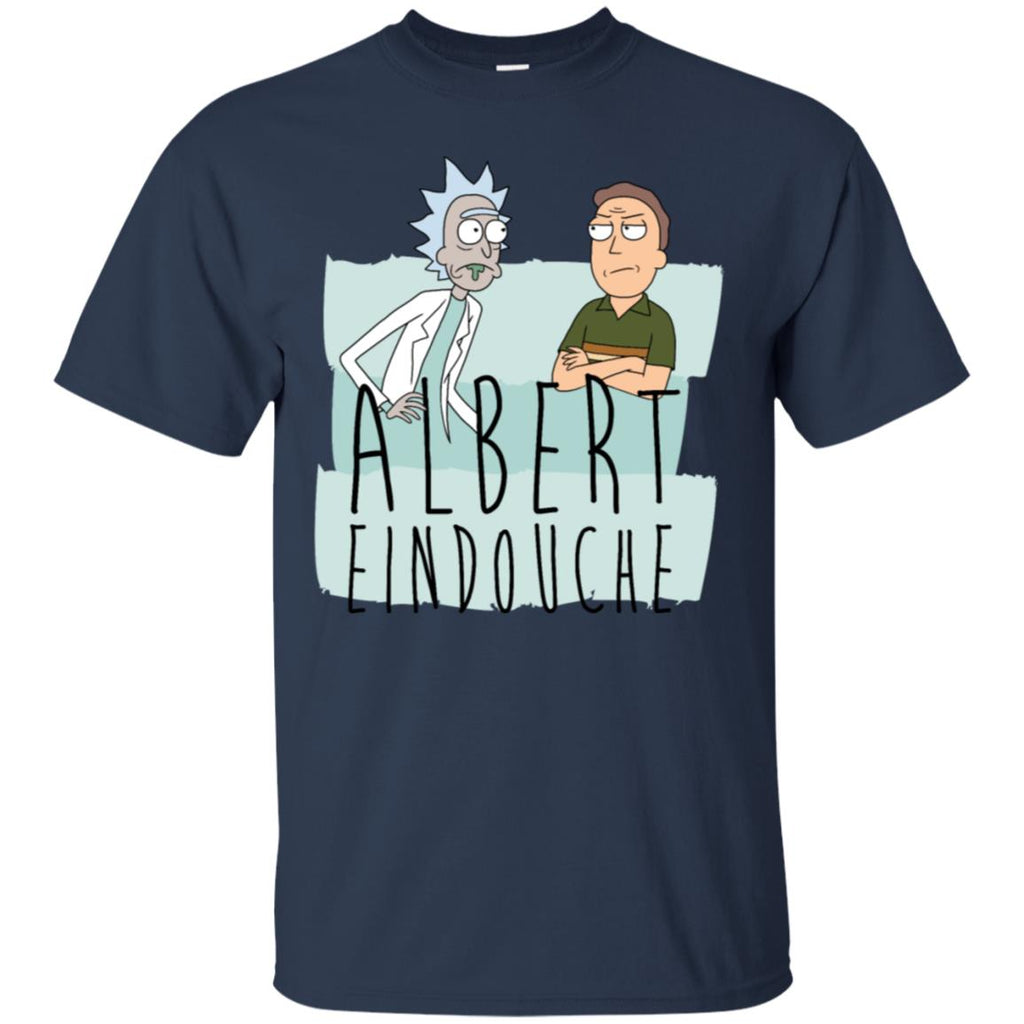 Rick And Morty Albert Eindouche Parody Men T-Shirt