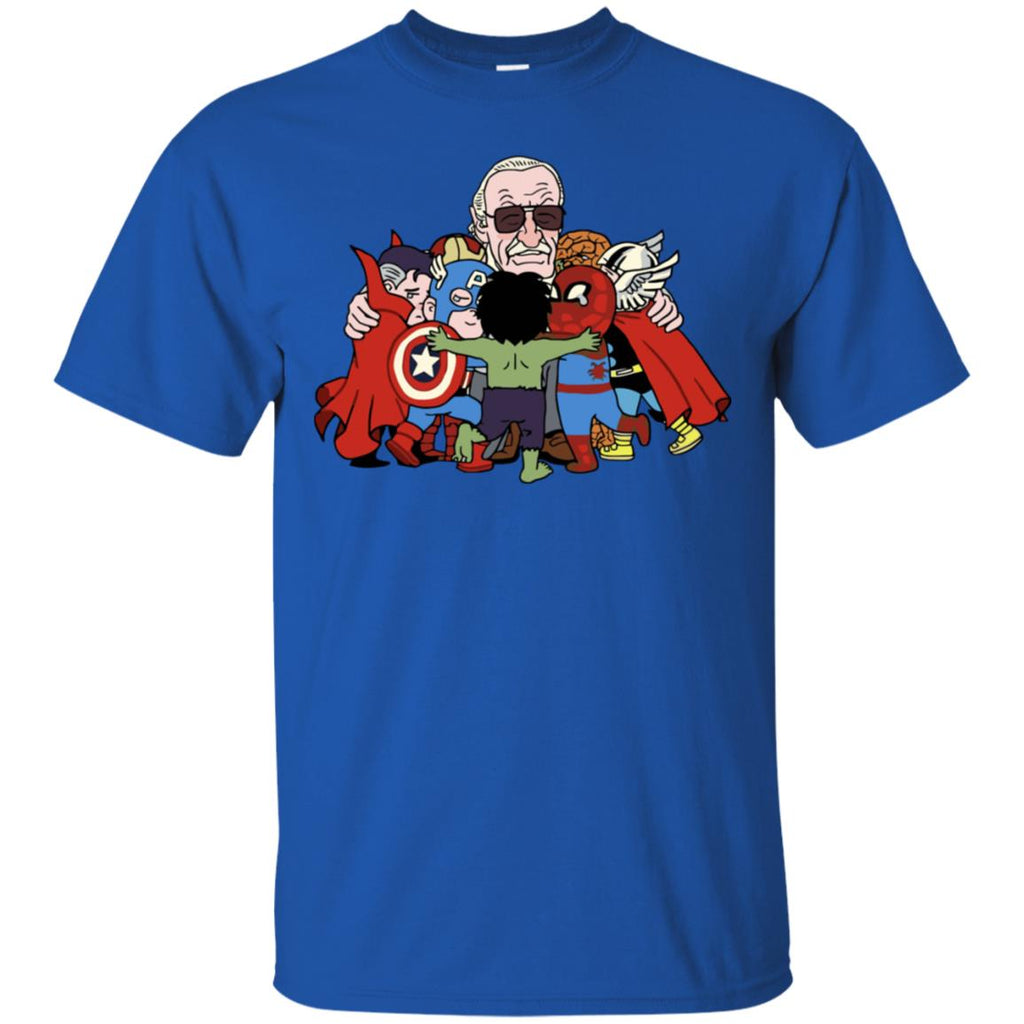 Stan Lee Shirt - Father Of Super Heroes Men T-Shirt