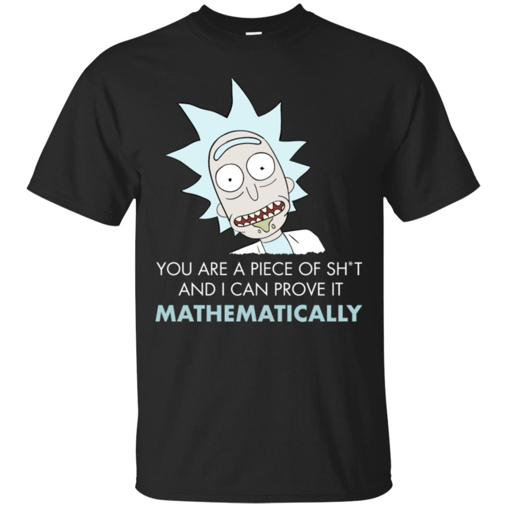 Rick And Morty Mathematical Proof Quote Men T-Shirt