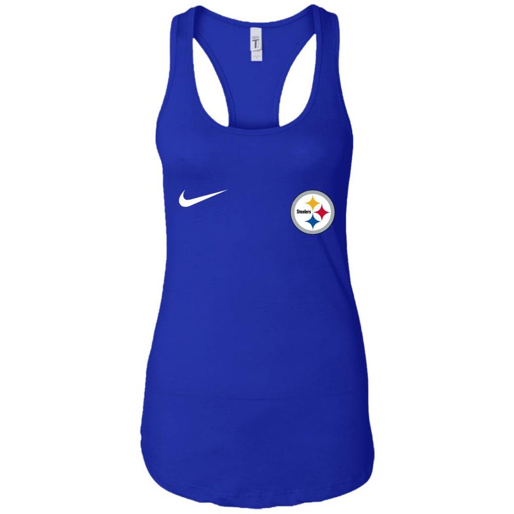 Nike Pittsburgh Steelers Logo Nfl Football Women Tank