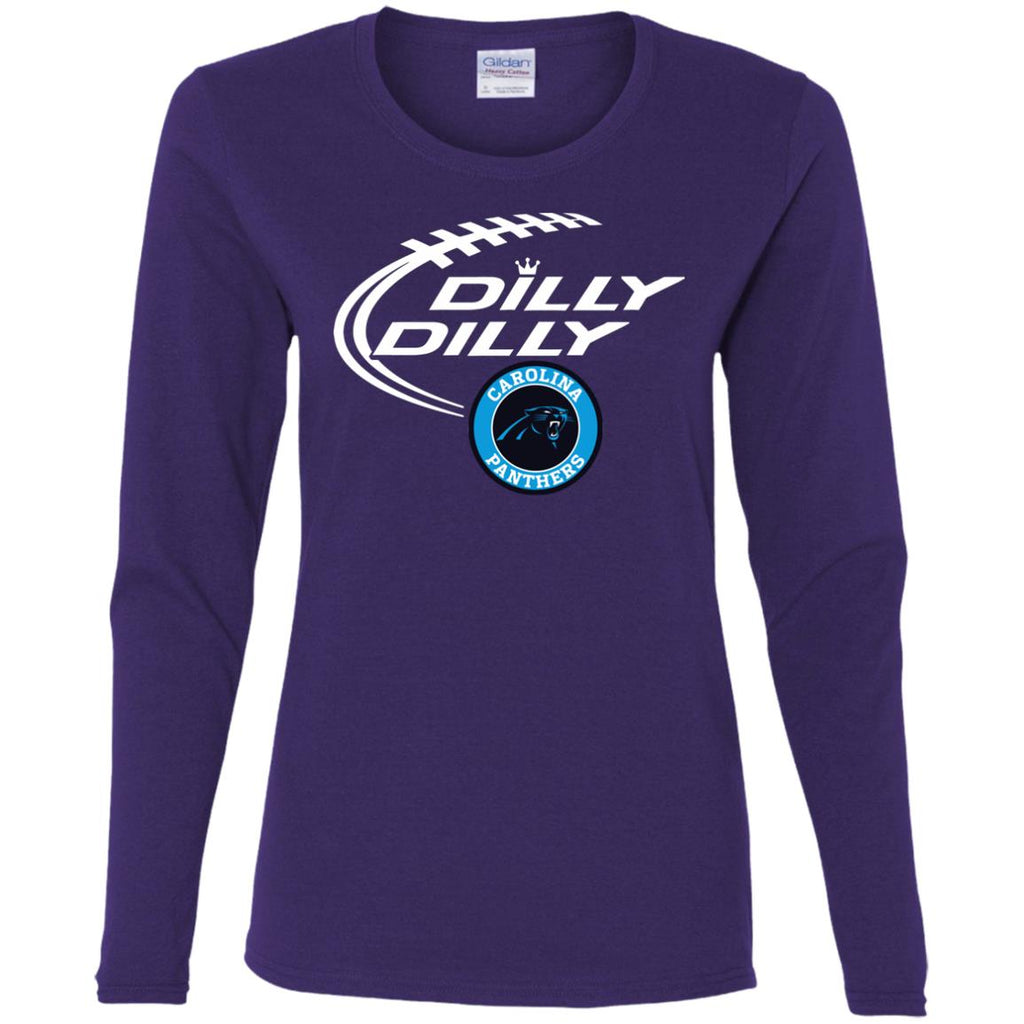 Dilly Dilly Carolina Panthers Nfl Football Women Long Sleeve Shirt